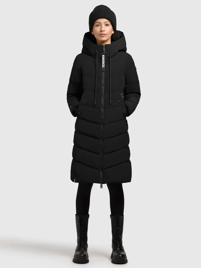 khujo-darka3-steppmantel-regular-fit-schwarz-f-r-damen image 1
