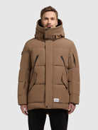 khujo-jacke-kanf2-rust-brown-damen-steppjacke image 4