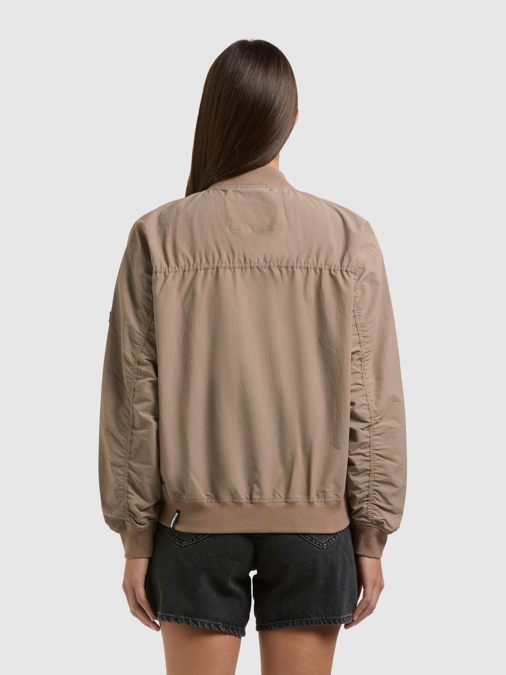 khujo-jacke-facee-with-bag-latte-brown-leichter-blouson-damen image 3