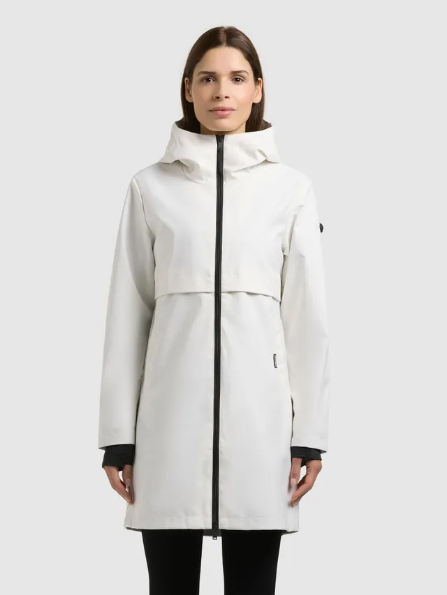 khujo-june-kurzmantel-off-white-damen-leicht image 1
