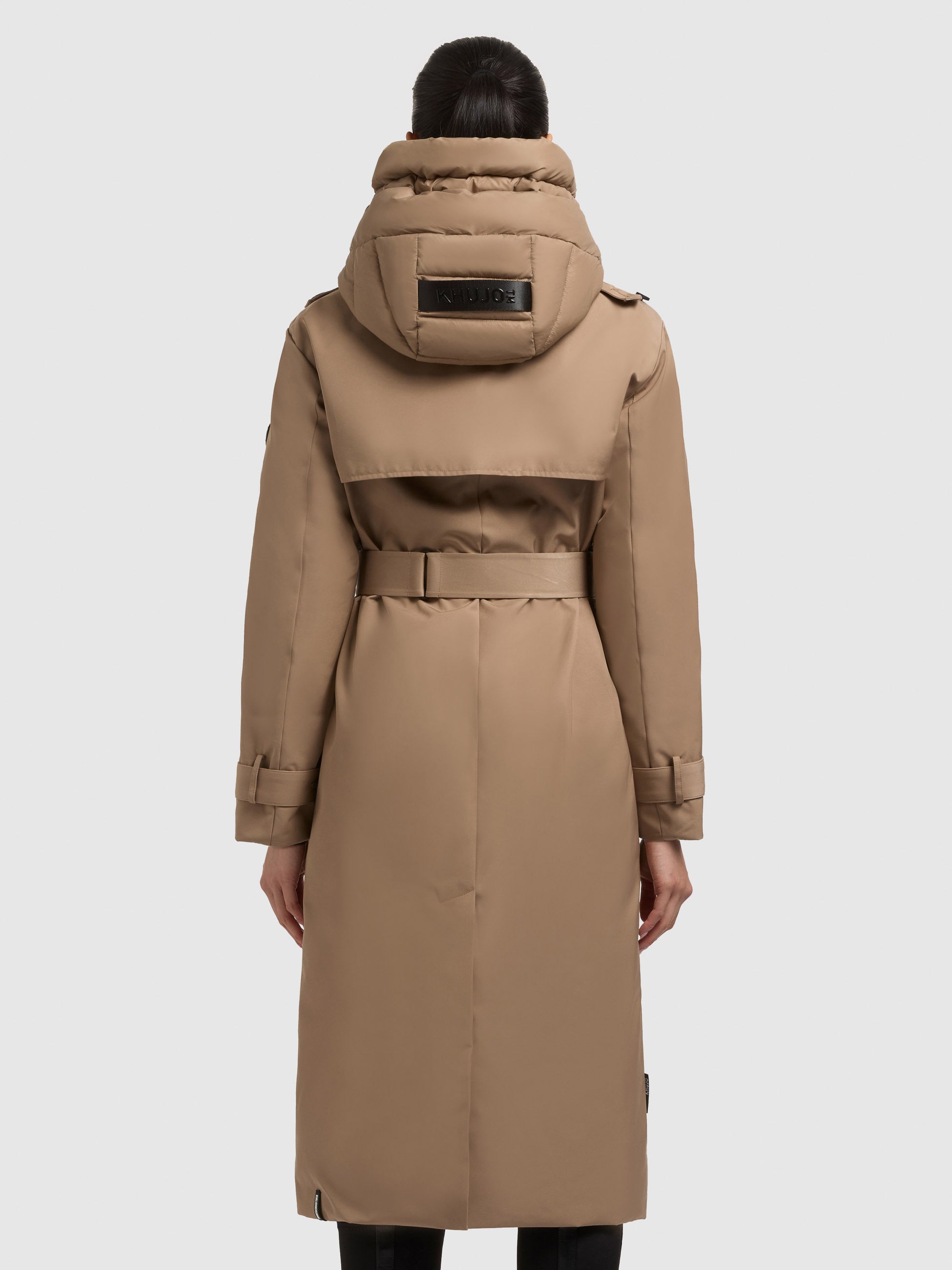 khujo-mantel-elena2-cookie-beige-knielanger-trench-wintermantel-damen-mit-g-rtel image 3