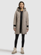 khujo-coat-nita3-steppjacke-gray-beige-lang-mit-strickeins-tzen image 2