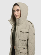 khujo-jacke-alimina-steppjacke-pale-green-damen image 7