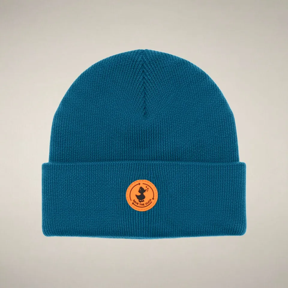 save-the-duck-fivel-kinder-m-tze-unisex-in-blu-horizon image 1
