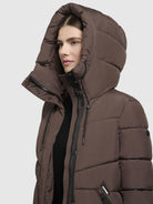 khujo-coat-shimanta4-dark-brown-damen-wintermantel-wadenlang image 7
