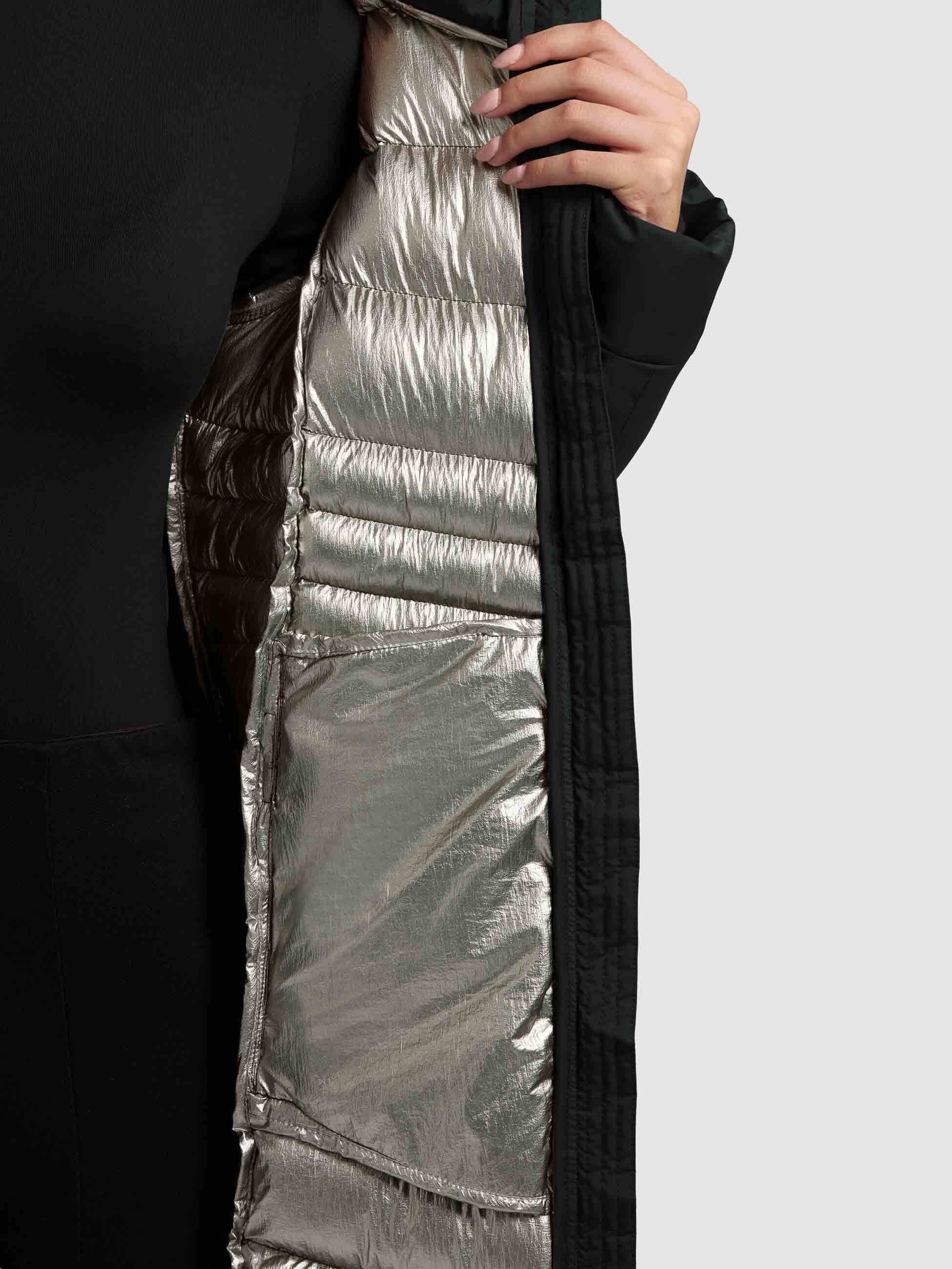 khujo-mantel-lava-damen-kurzmantel-black-slim-fit image 8