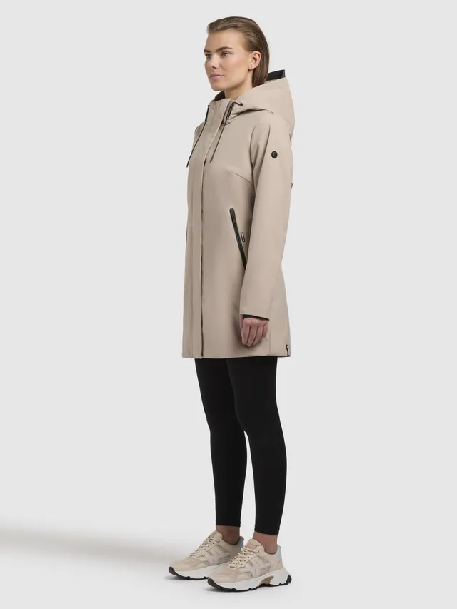 khujo-jacke-izaf3-damen-sommerjacke-beige image 1