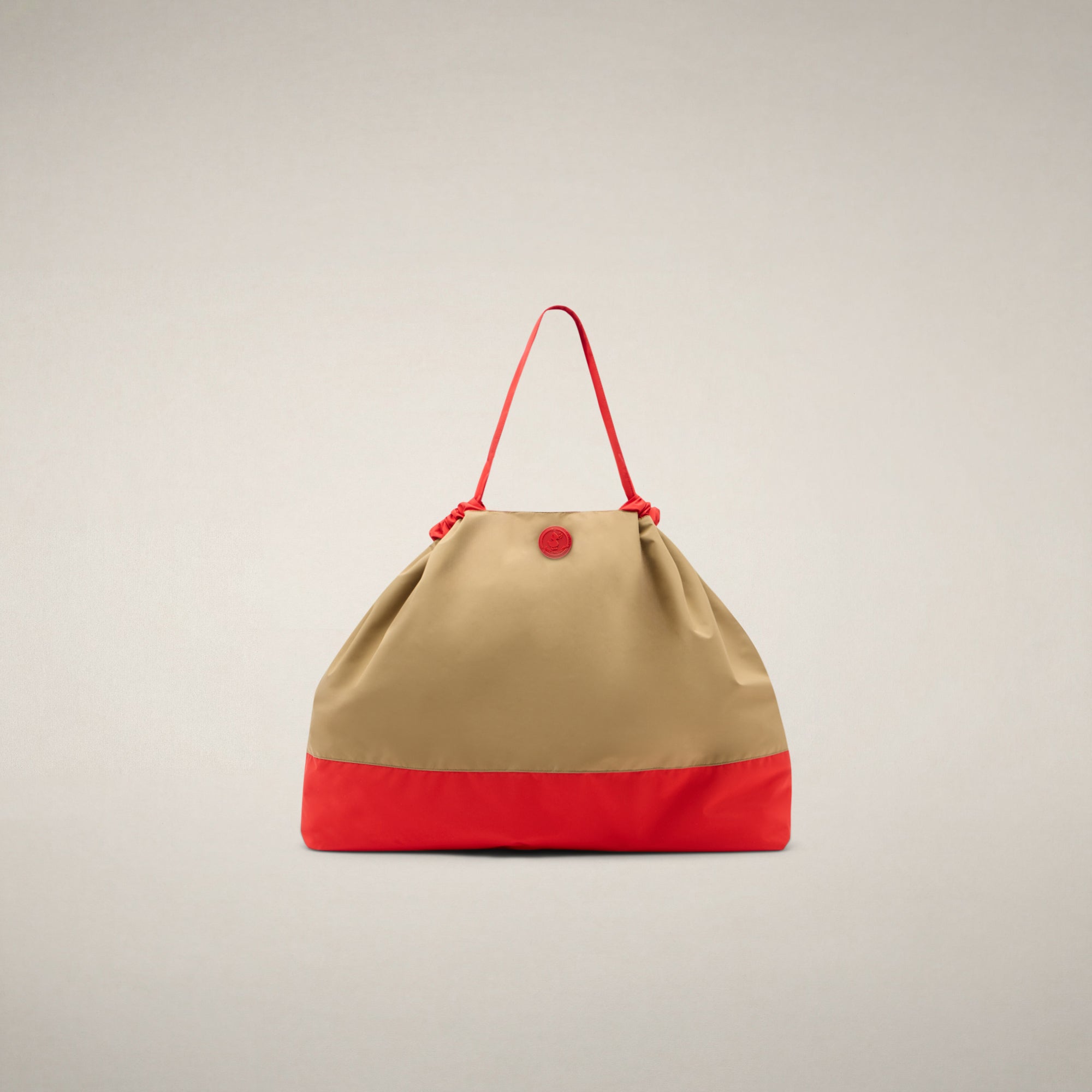 save-the-duck-giah-unisex-tasche-braun-khaki-rot-color-block image 3