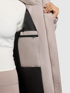 khujo-coat-deria4-dusty-beige-steppmantel-wadenlang-regular-fit image 8