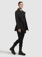 khujo-jacke-liane-schwarz-trench-sommerjacke-mit-g-rtel image 6