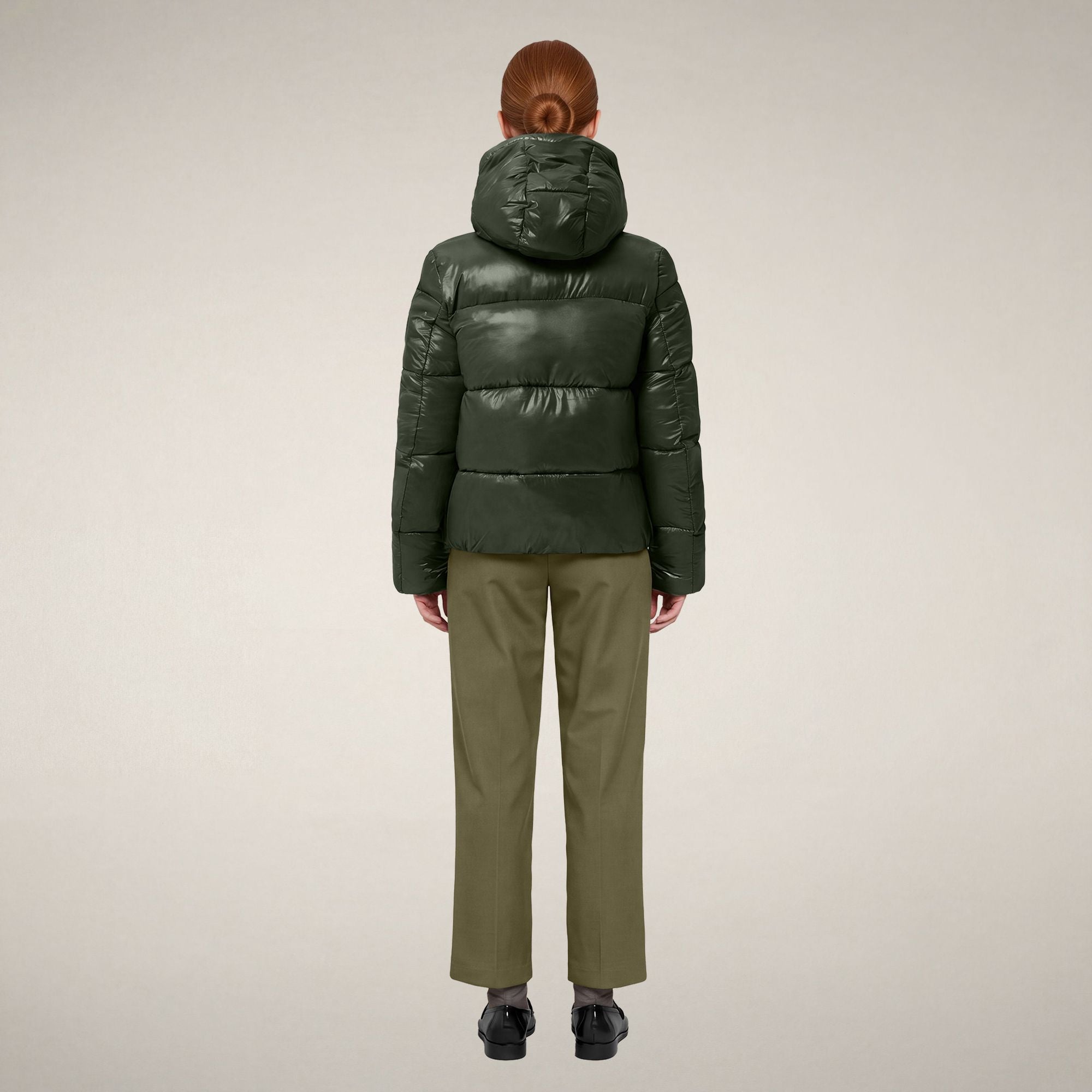 save-the-duck-biddy-damen-steppjacke-pinien-gr-n-gl-nzend image 2