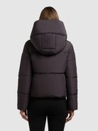 khujo-jacke-audrey-matt-moody-plum-damen-loose-fit image 3