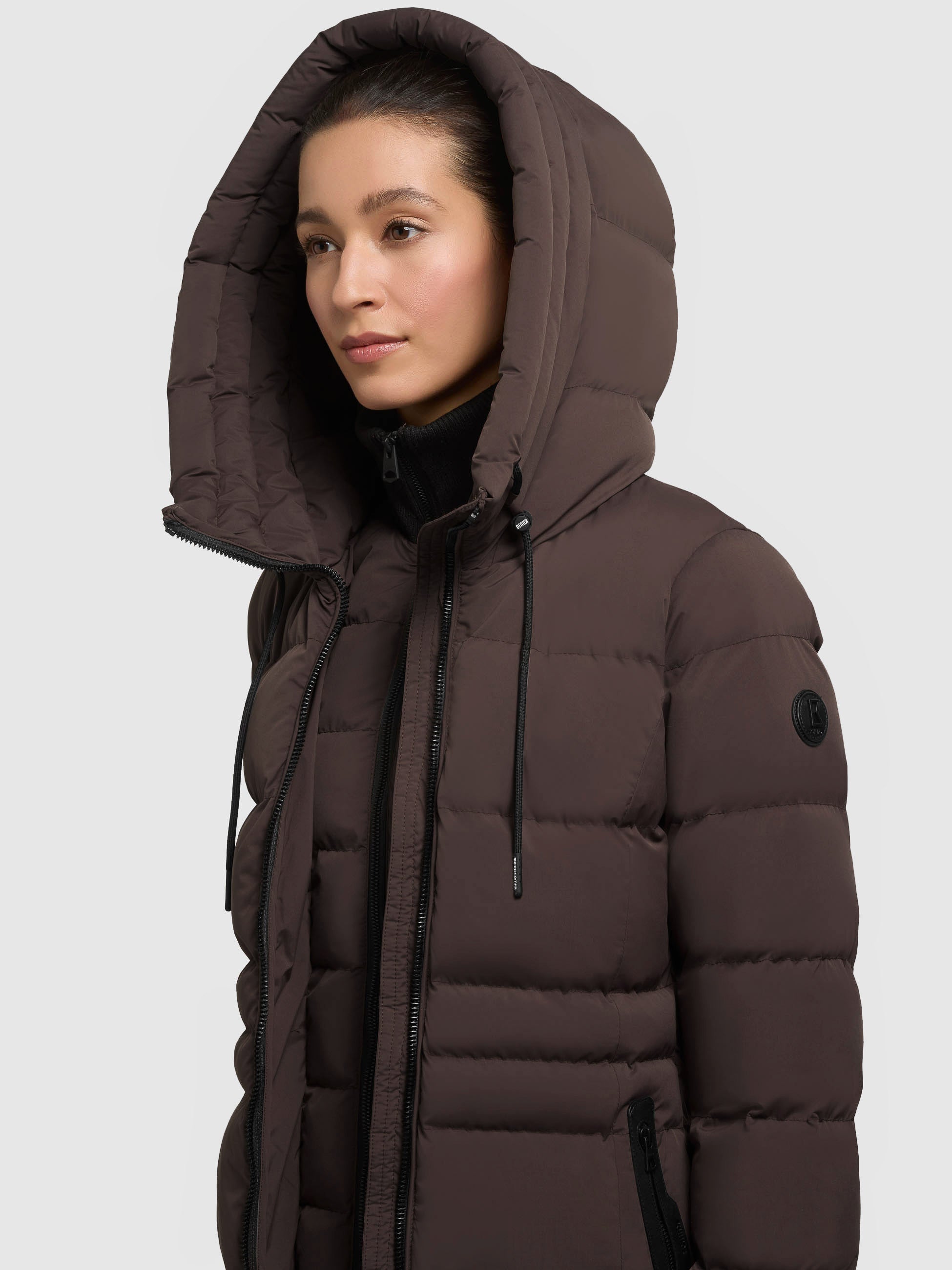 khujo-mantel-enakh-moody-plum-damen-steppmantel-knielang-slim-fit-mit-kapuze image 7