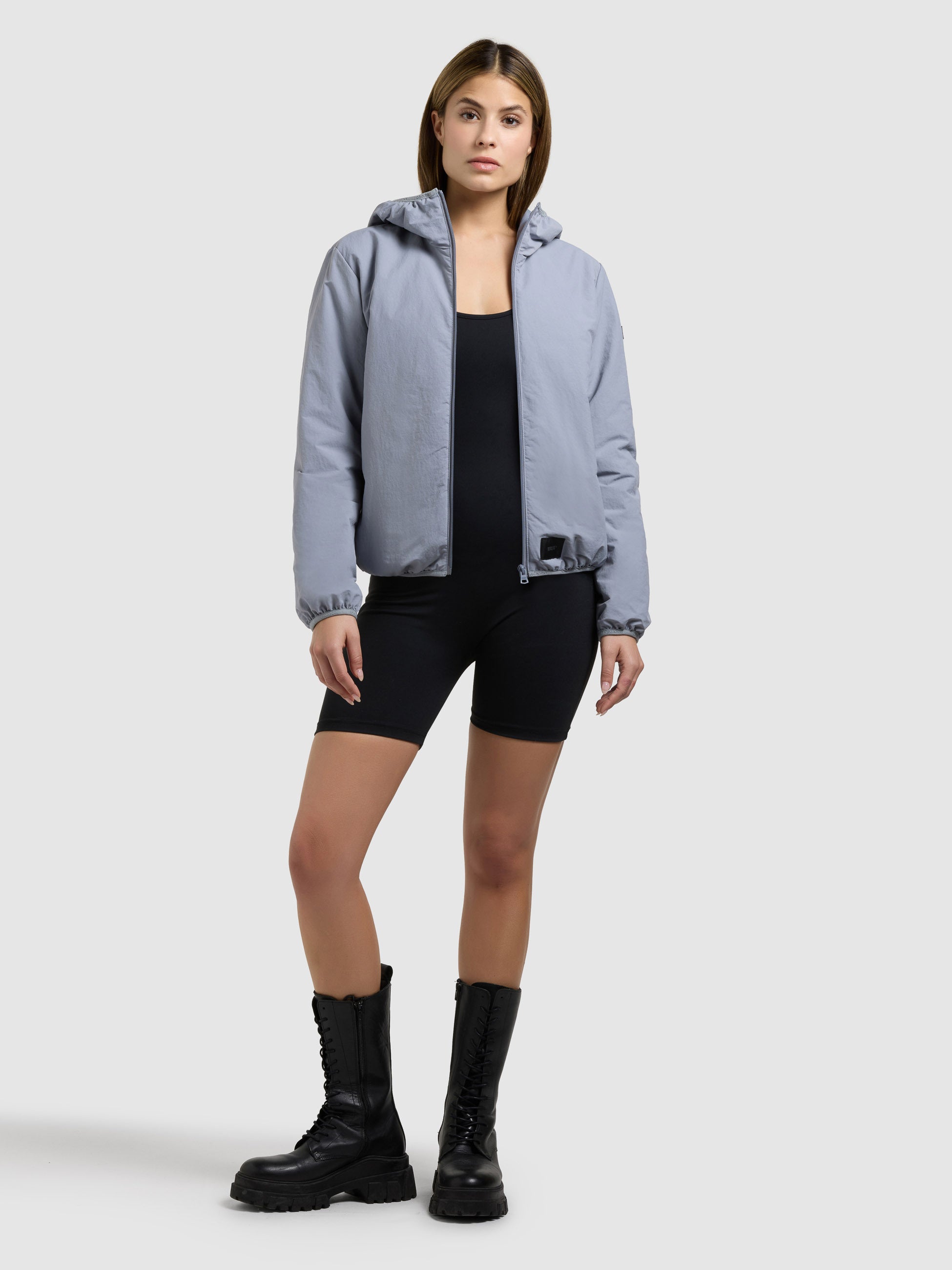khujo-jacke-shelly2-with-bag-misty-blue-damen-kapuzenjacke image 2