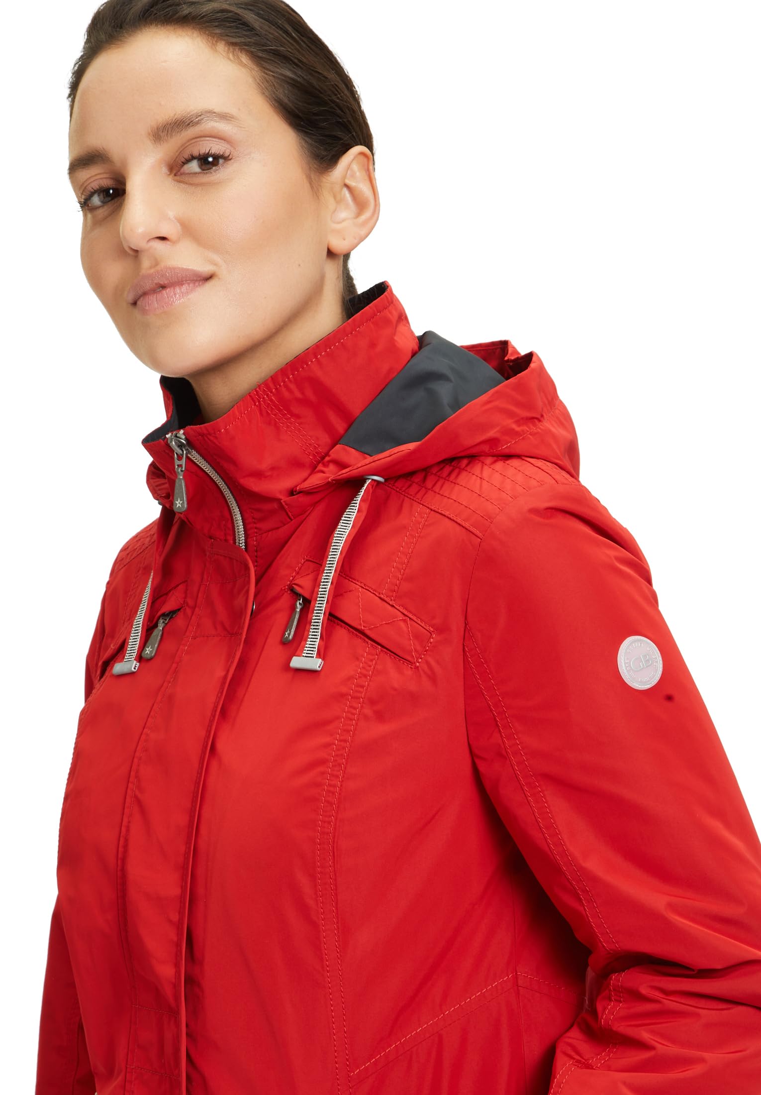 gil-bret-dublin-damen-sommerjacke-rosa-mit-karofutter-steppdetails image 6