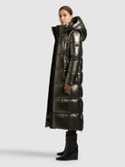 khujo-coat-rubina2-shiny-damen-steppmantel-mud-brown image 2