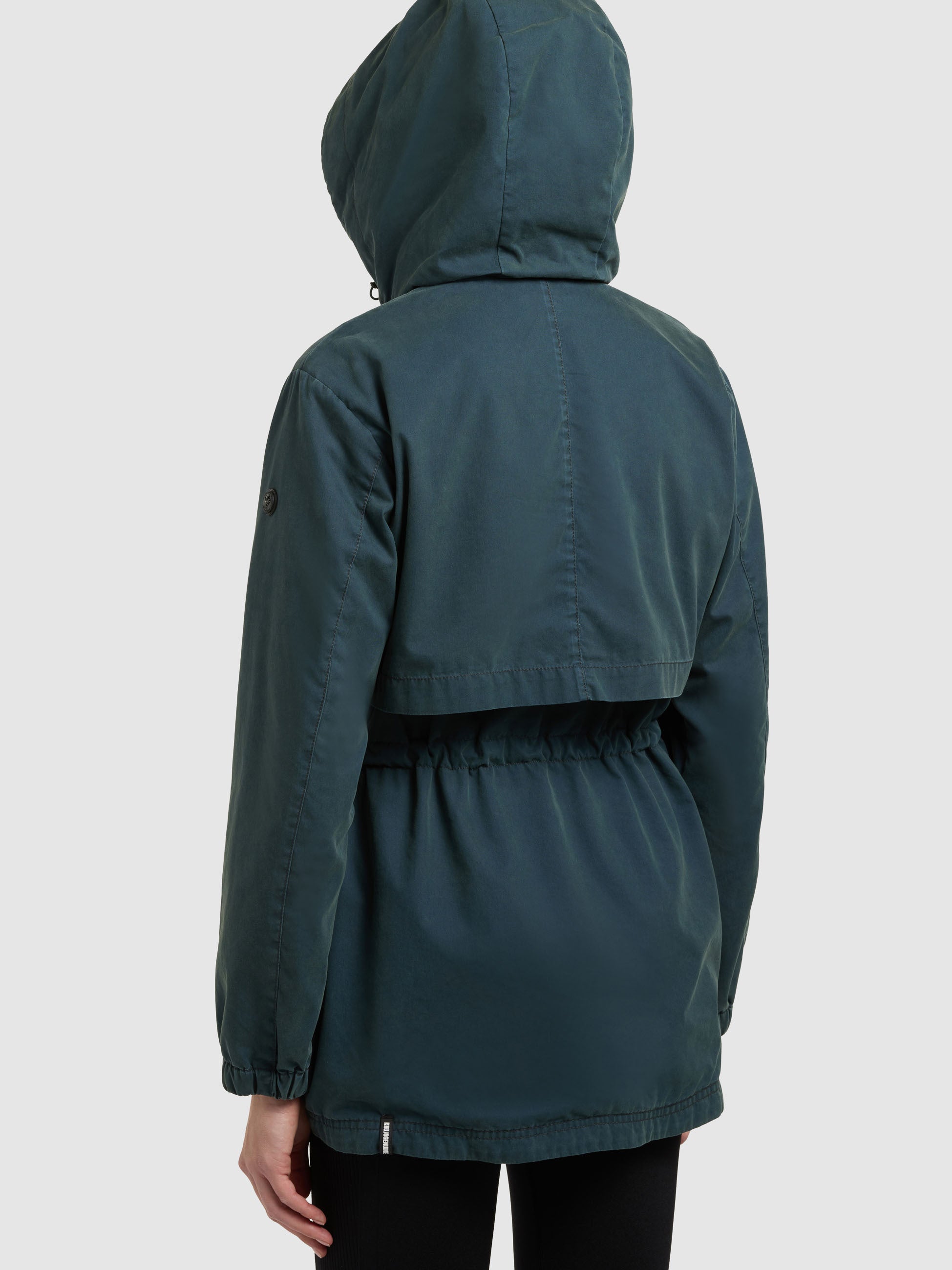 khujo-jacke-rania-atlantic-blue-damen-kapuzenjacke-regular-fit image 8