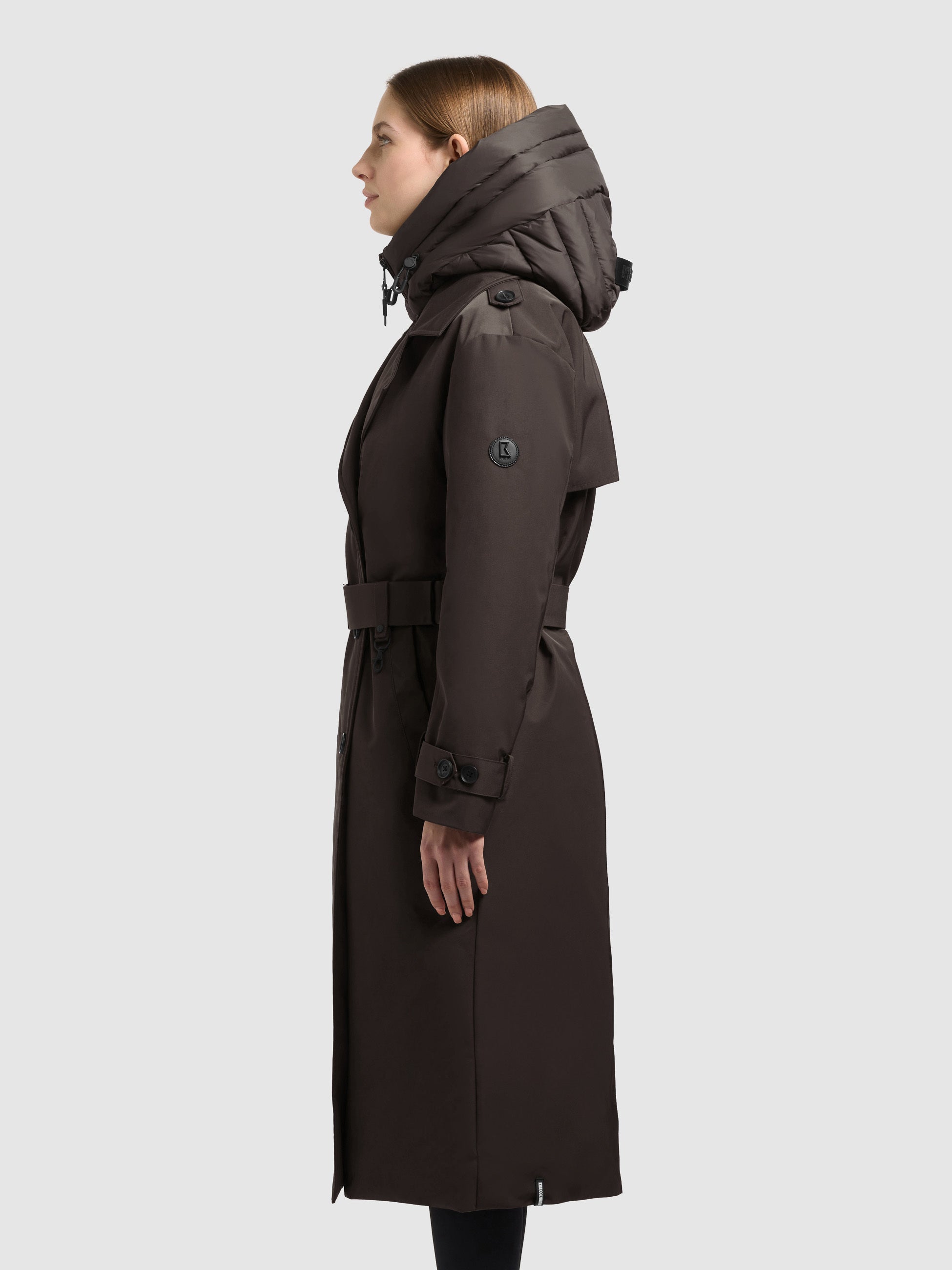 khujo-mantel-elena3-2in1-chocolate-chip-trenchcoat-mit-einsatz image 5