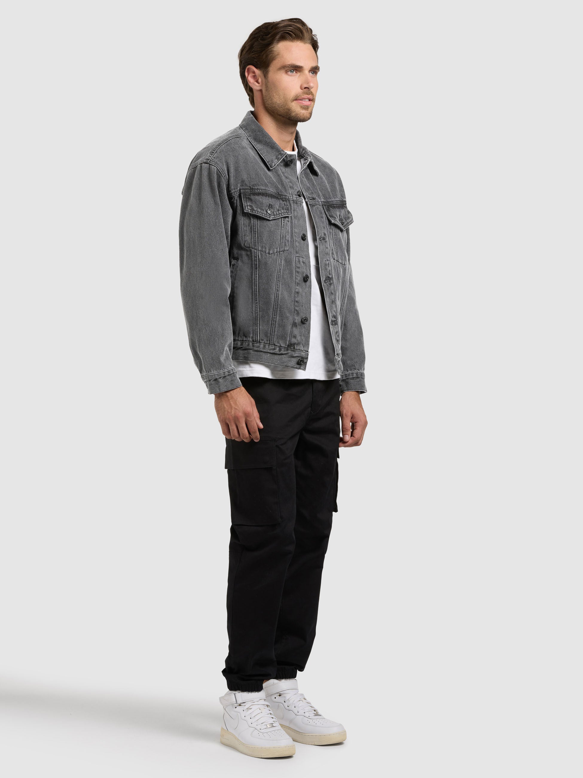 khujo-jacke-jokin-light-grey-jeansjacke image 6