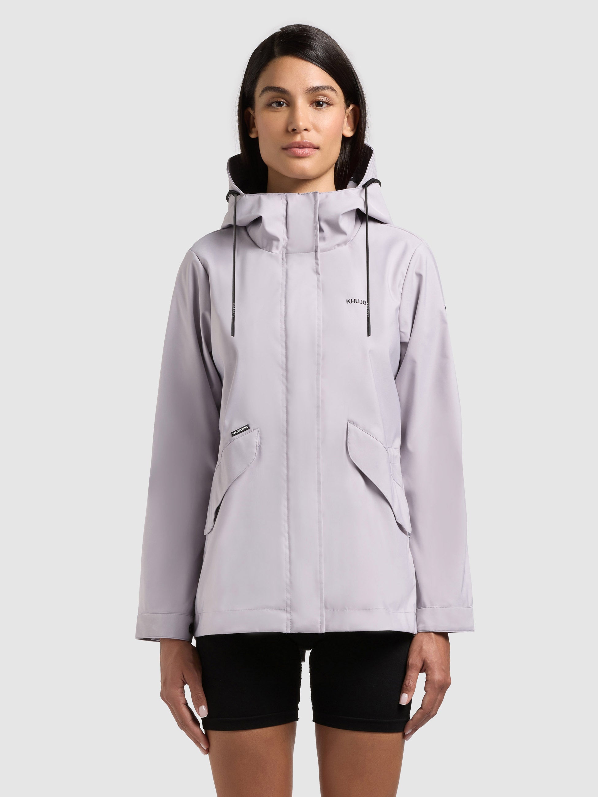 khujo-jacke-sang2-summer-lilac-damen-regenjacke-mit-geklebten-n-hten image 4