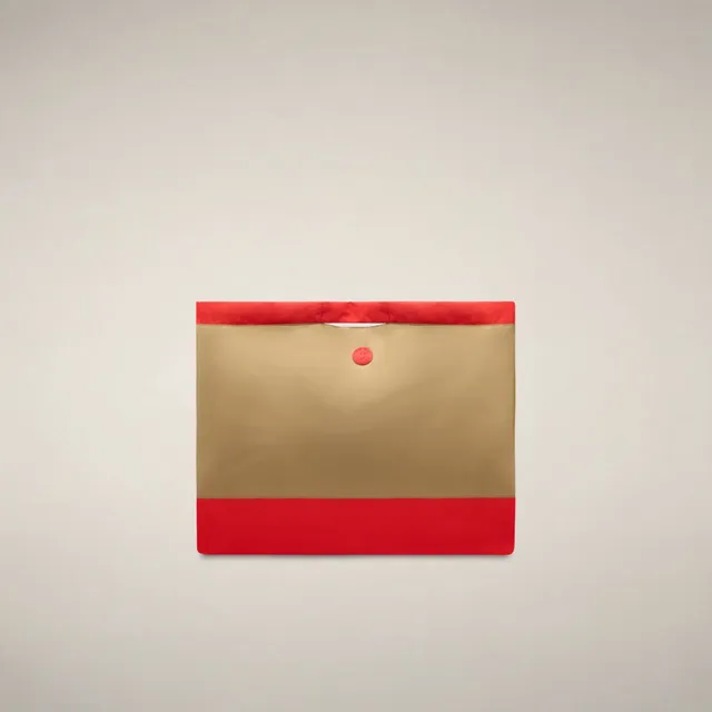 save-the-duck-giah-unisex-tasche-braun-khaki-rot-color-block image 1