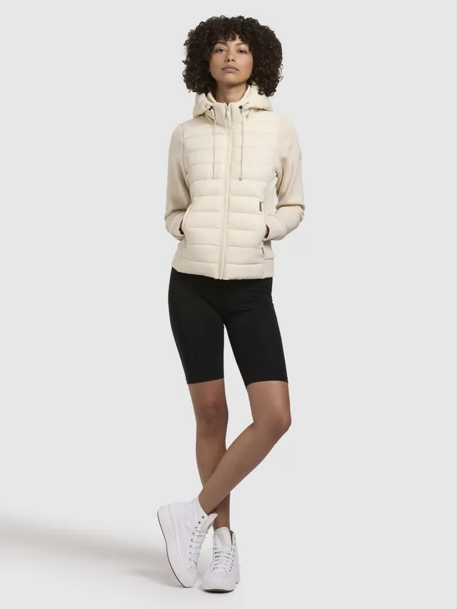 khujo-athi-damen-steppjacke-hellbeige image 1