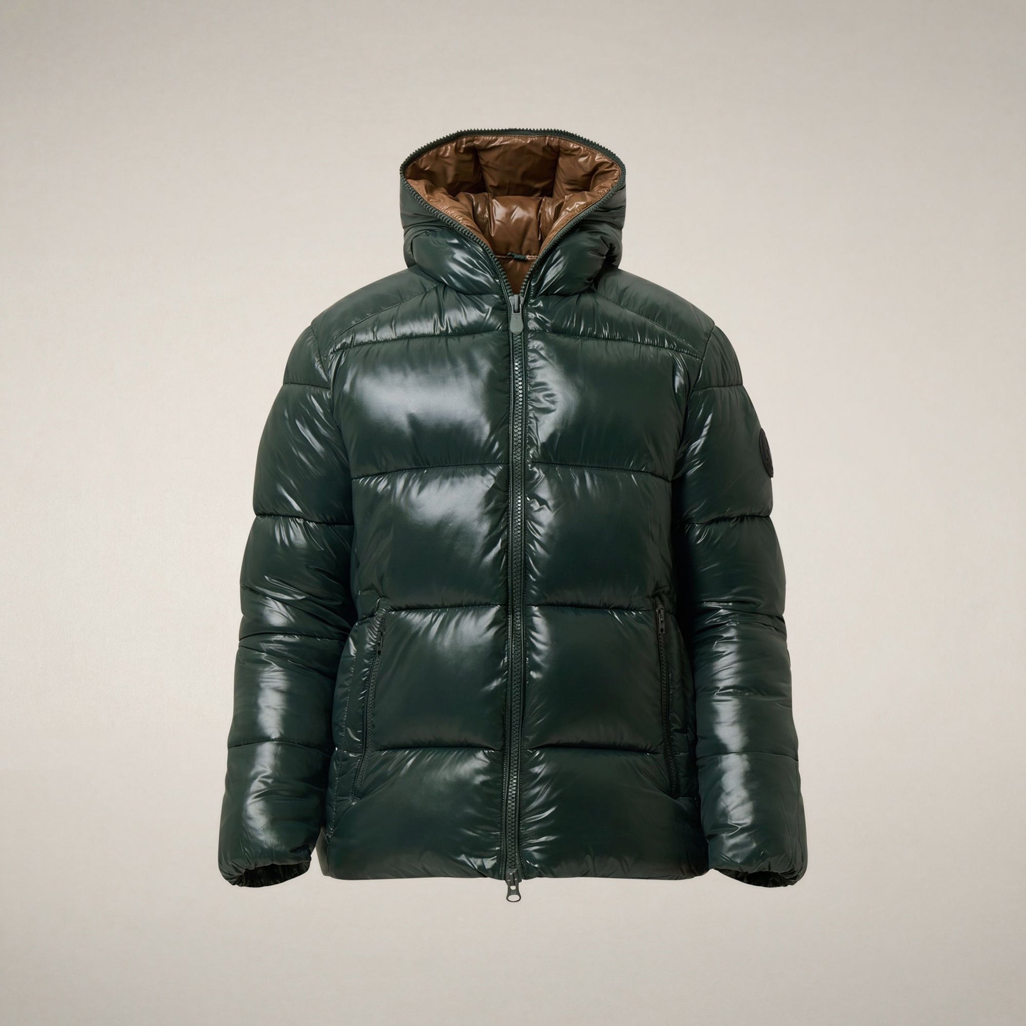 save-the-duck-edgard-herren-steppjacke-nori-gr-n-laqu-mit-kapuze image 3