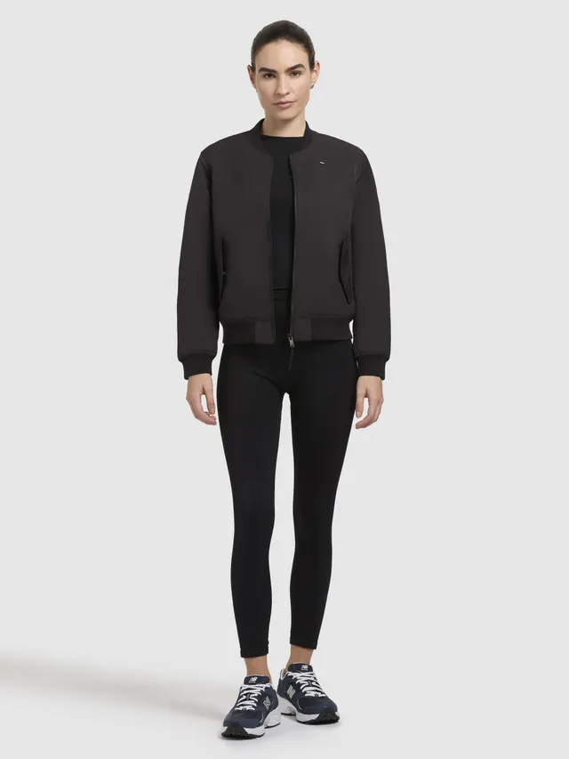 khujo-jacke-philo-schwarz-damen-blouson-bomberjacke-regular-fit image 1