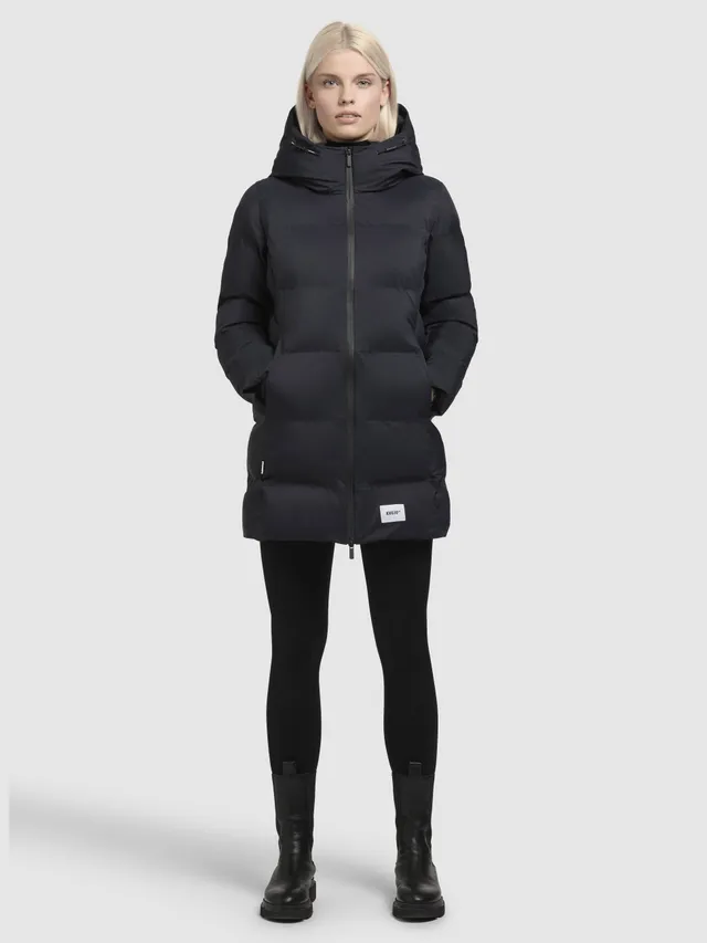 khujo-tanare3-jacke-dunkelblau-damen-wattierte-steppjacke-regular-fit image 1