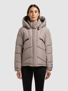 khujo-evande-damen-winterjacke-greige image 4
