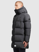 khujo-coat-morse-dark-gray-warm-wattierter-damen-steppmantel image 5