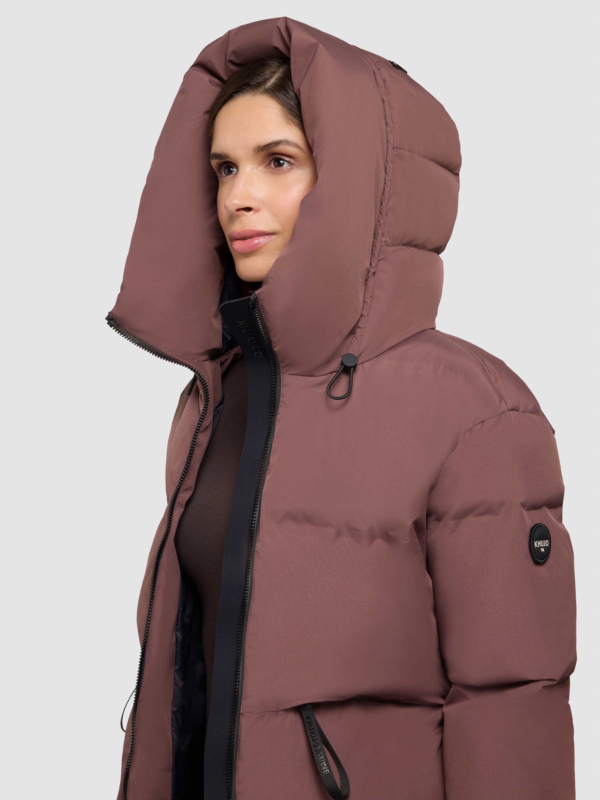 khujo-jacke-ellis2-orchid-lilac-steppjacke-loose-fit-wetterfest image 7