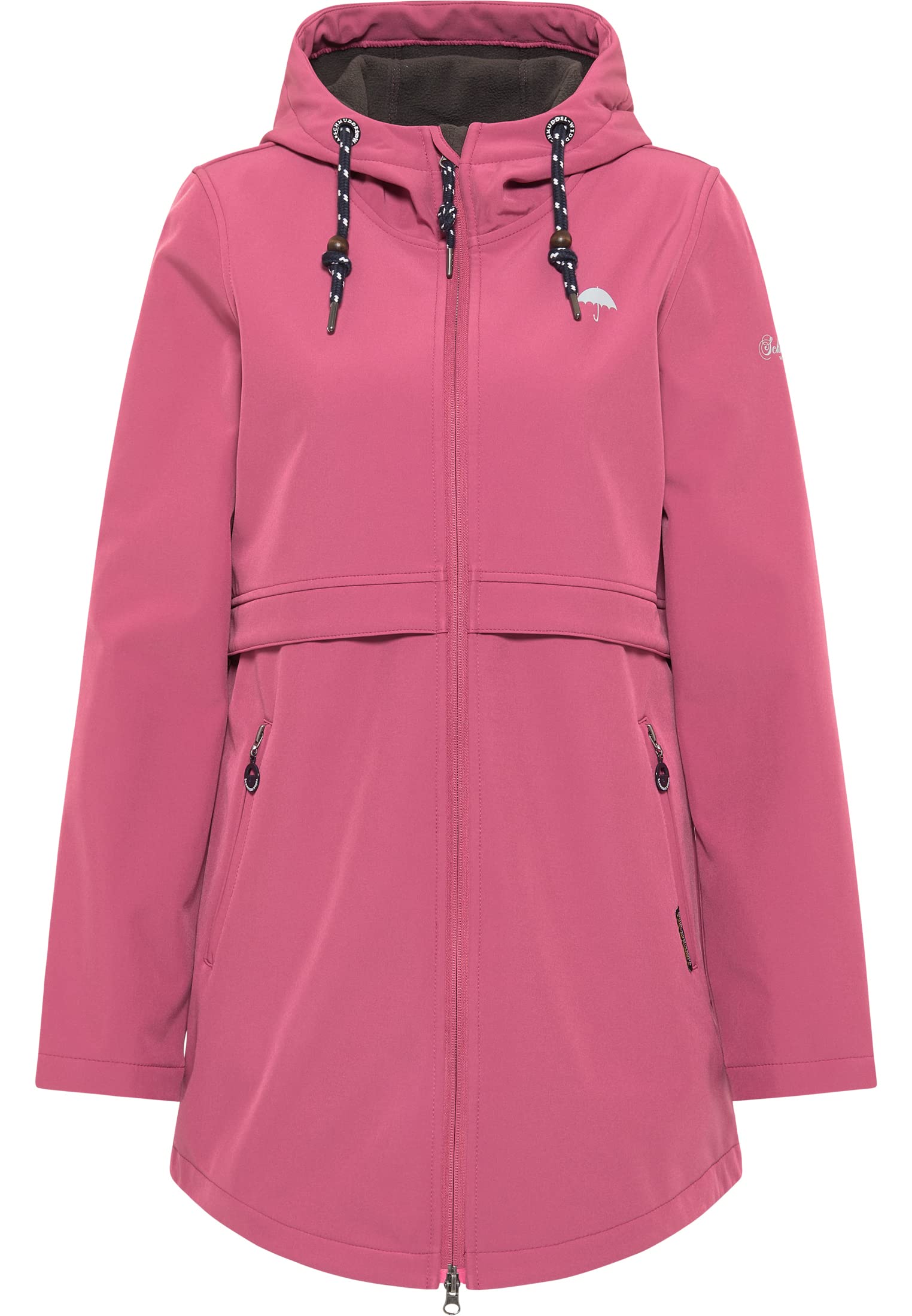 schmuddelwedda-damen-softshell-kurzmantel-wasserdicht-mit-kapuze-und-fleece image 7