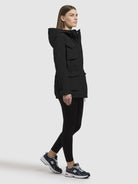 khujo-alimina-damen-steppjacke-schwarz image 6