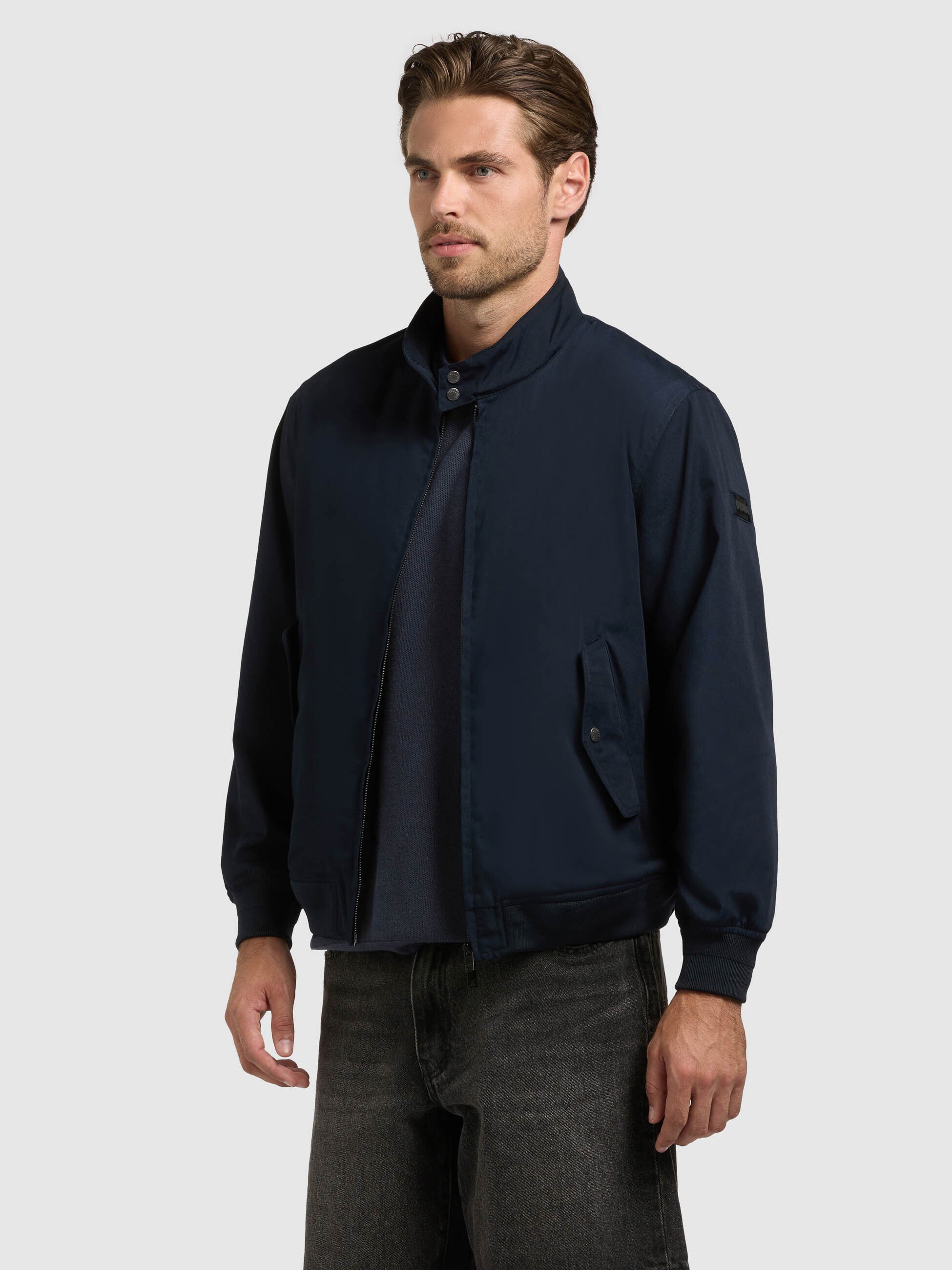khujo-jacke-agano-atlantic-blue-blouson-collegejacke-h-ftlang image 1
