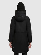 khujo-coat-semie2-black-leicht-wattierter-kurzmantel image 3
