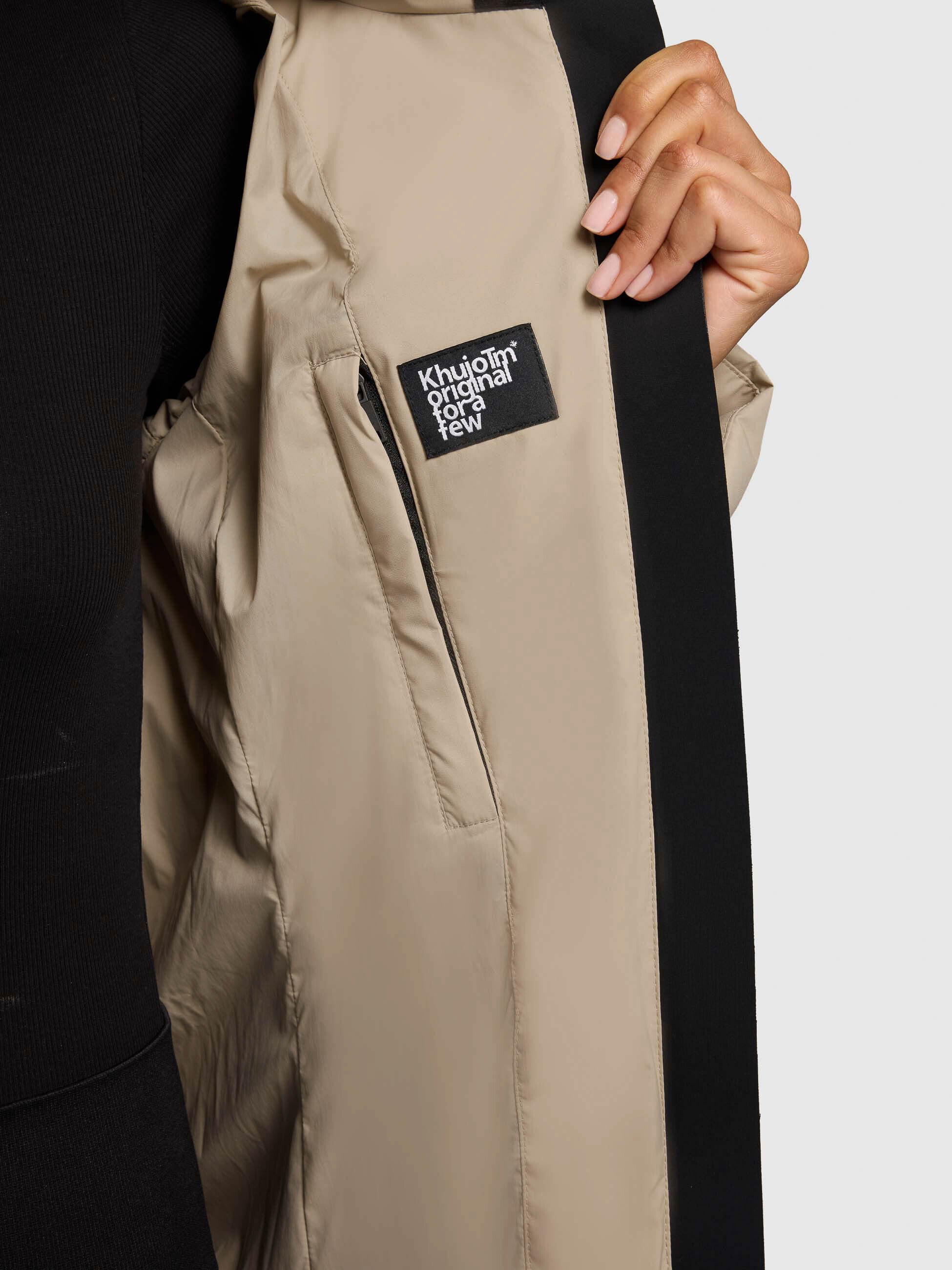 khujo-jacke-tanare3-beige-damen-steppjacke-regular-fit-wattiert image 8