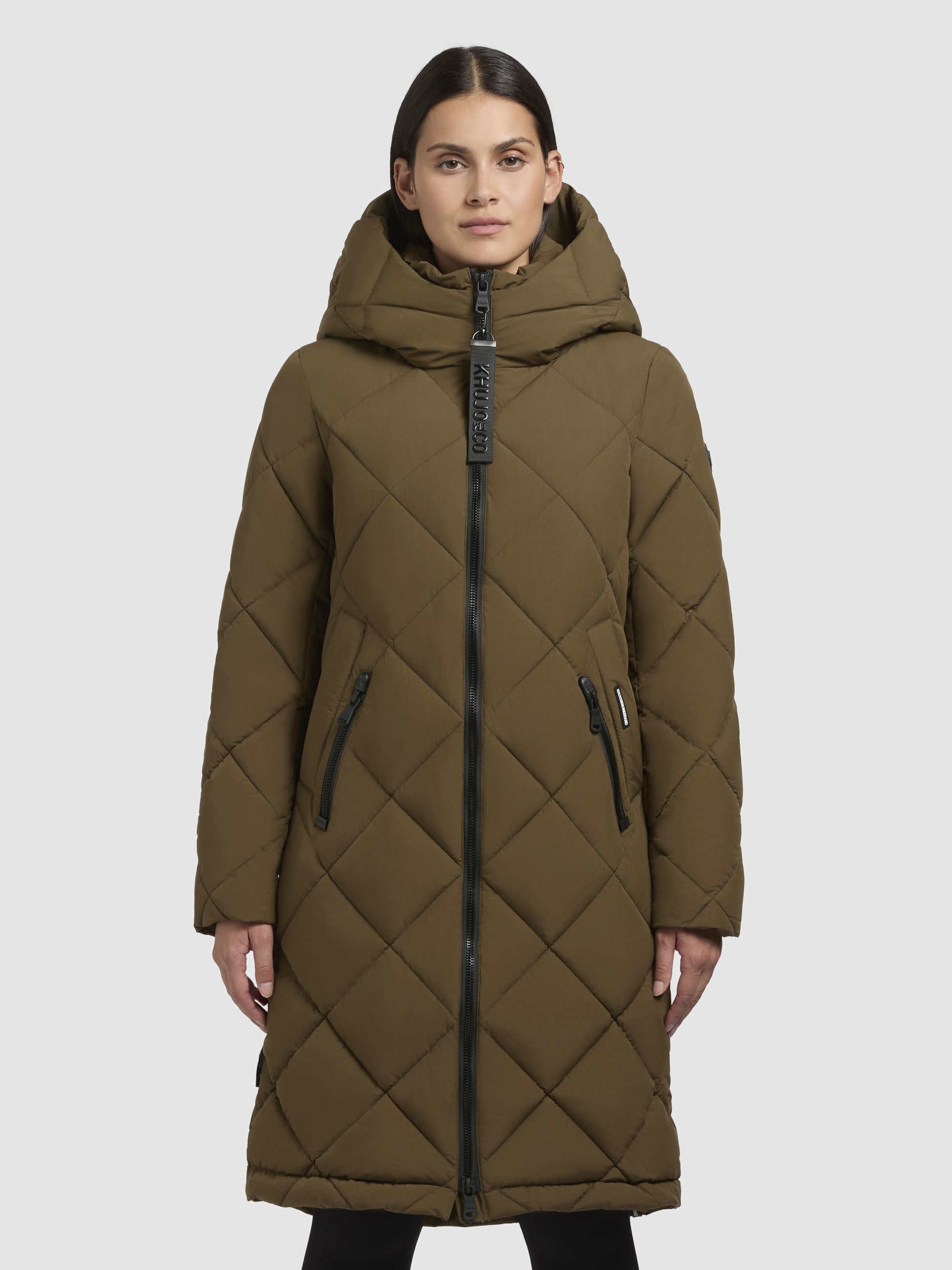 khujo-mantel-ante-khaki-gesteppter-steppmantel-knielang-f-r-damen image 4