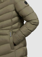khujo-ingram3-matt-coat-light-olive-damen image 8