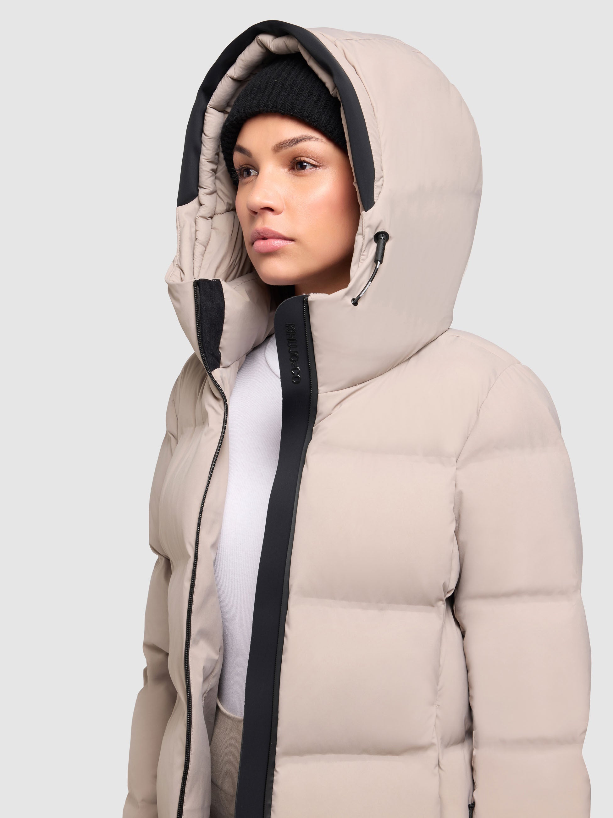 khujo-jacke-tanare3-dusty-rose-warm-wattierte-steppjacke-mit-kapuze-f-r-damen image 7