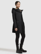 khujo-jacke-mosti-schwarz-trench-sommerparka-mit-leo-futter image 6