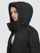 khujo-coat-rachel-matt-black-damen-steppmantel-knielang image 7