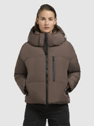 khujo-luxa-damen-steppjacke-taupe-dark image 4