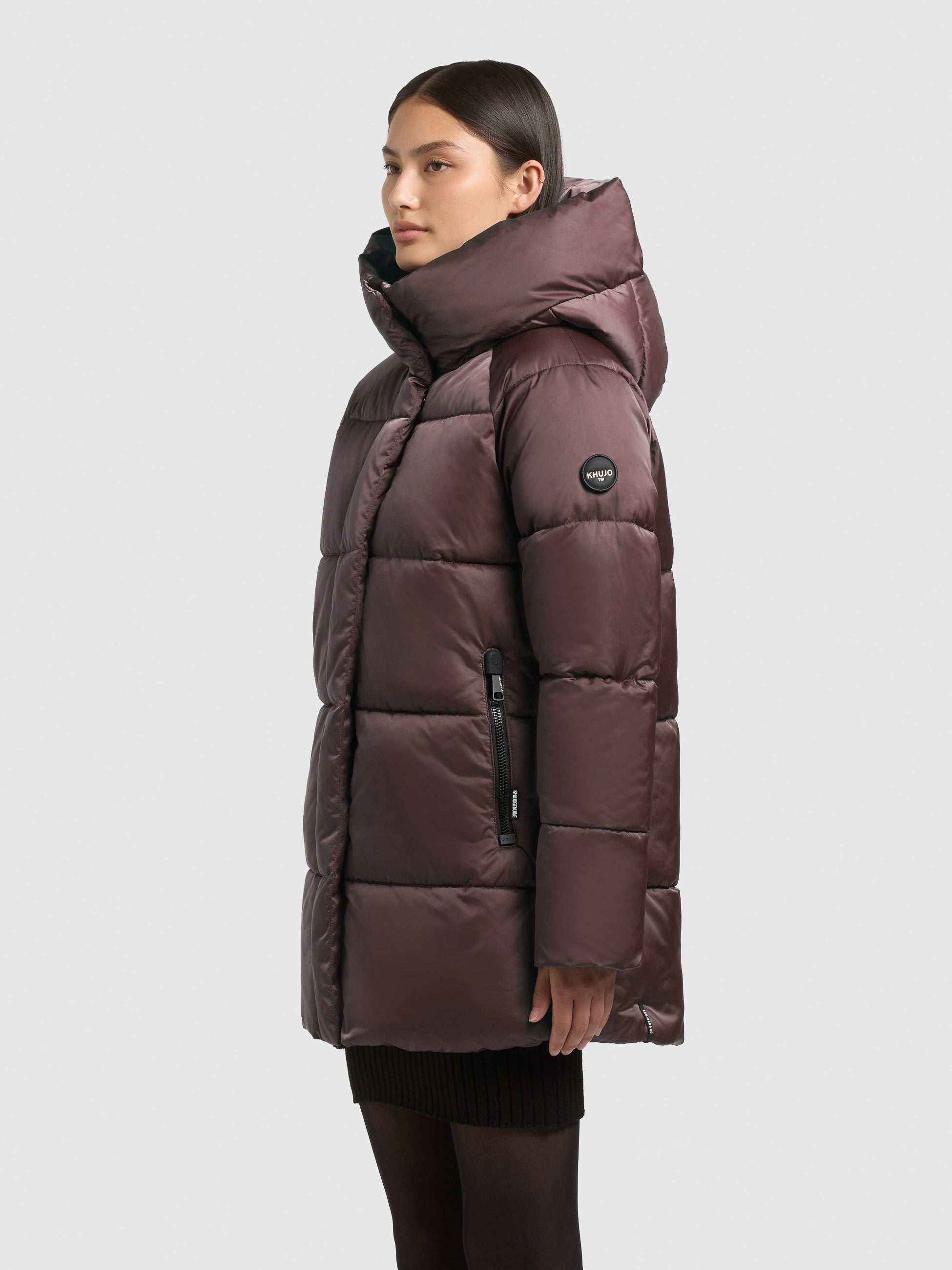 khujo-jacke-suda-orchid-lilac-gl-nzende-winter-steppjacke-loose-fit-damen image 5