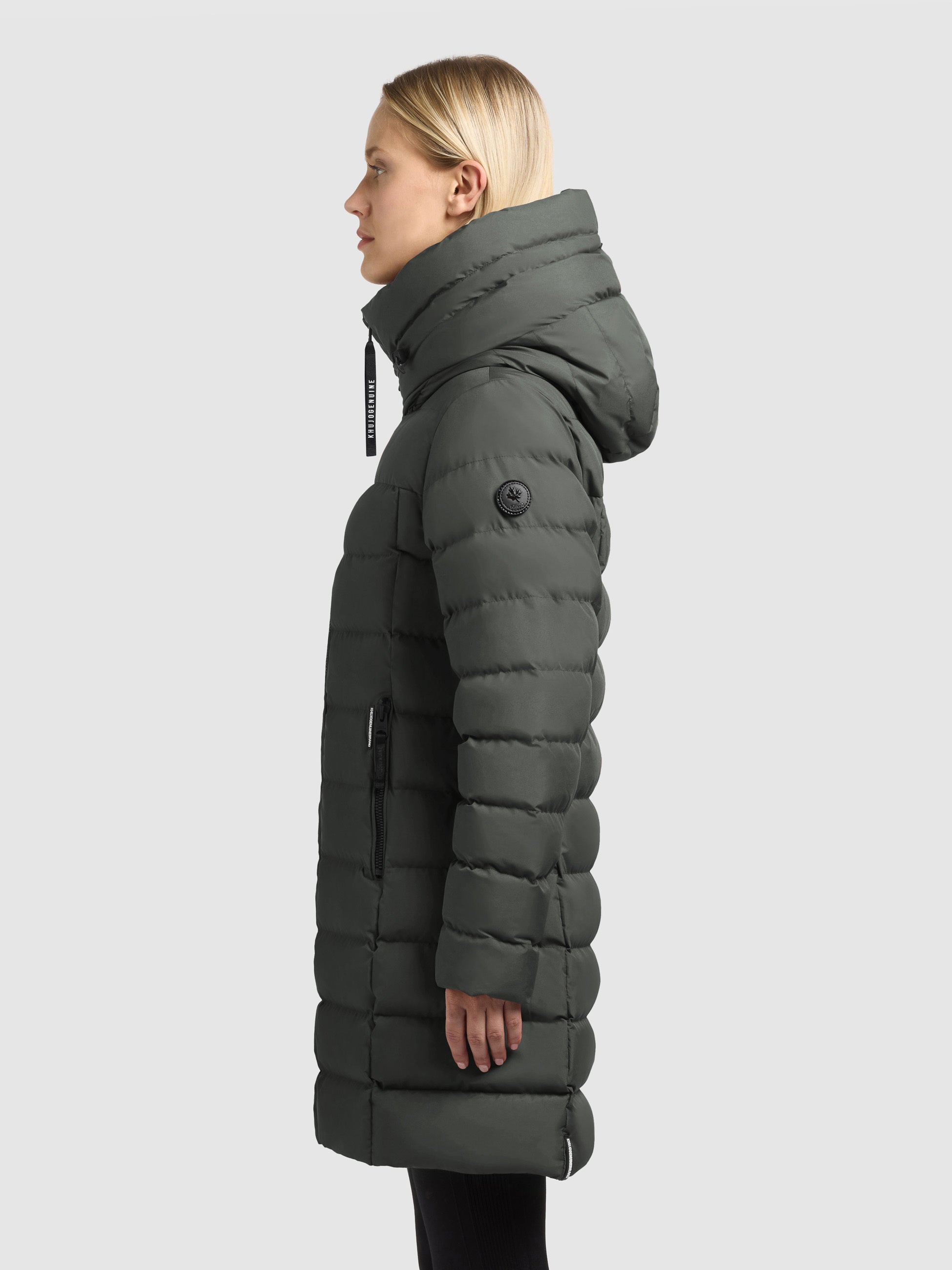 khujo-jacke-nekar-foam-green-steppjacke-mit-kapuze image 5
