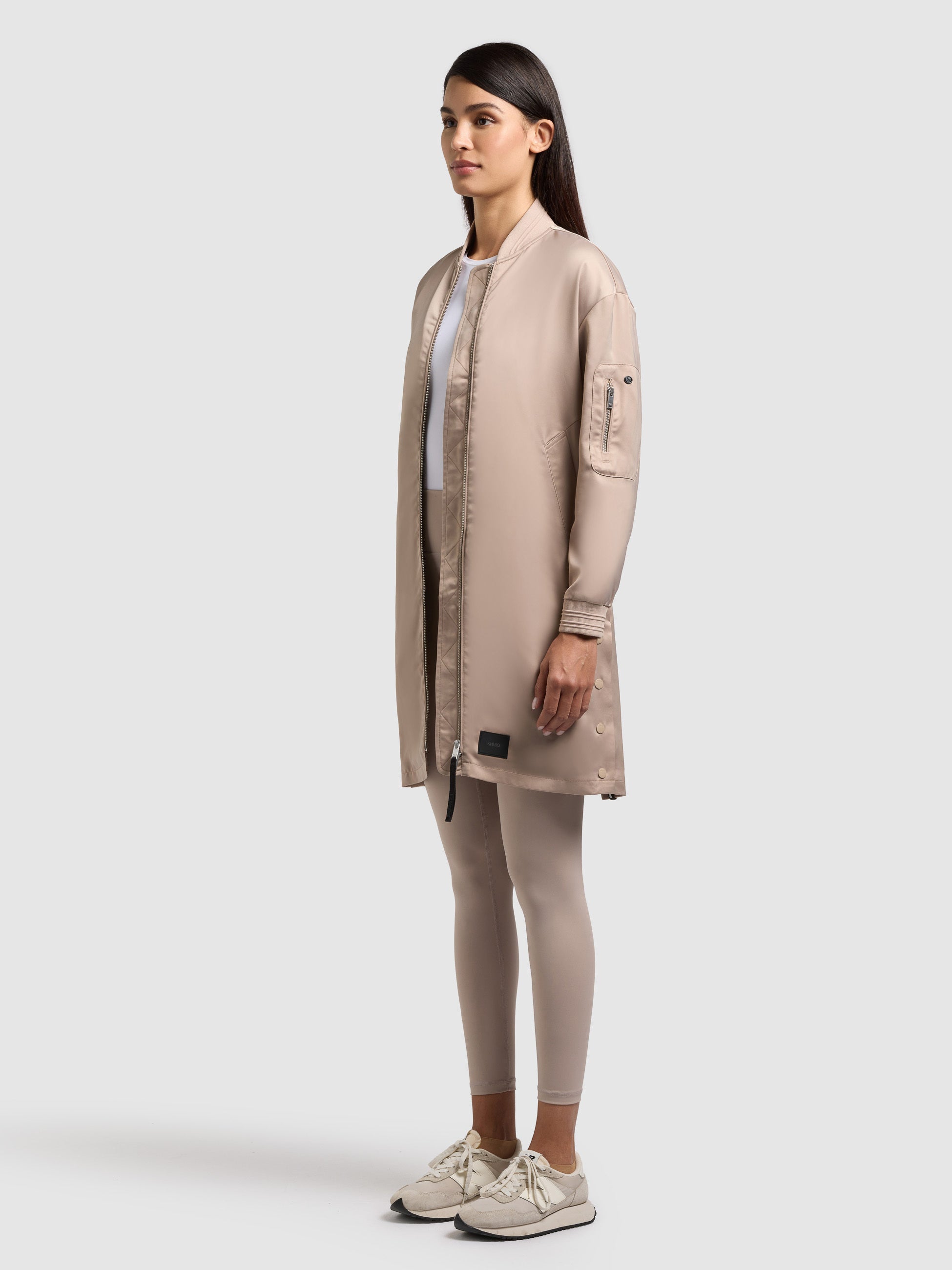 khujo-mantel-tindra-latte-beige-damen-blousonmantel image 2