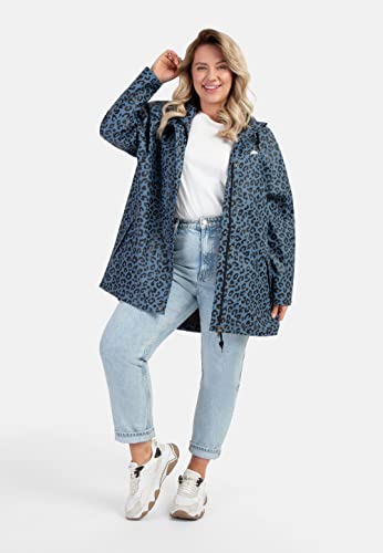 schmuddelwedda-damen-plus-size-regenmantel-mit-leoprint-2 image 8
