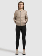 khujo-aude-damen-steppjacke-beige image 2