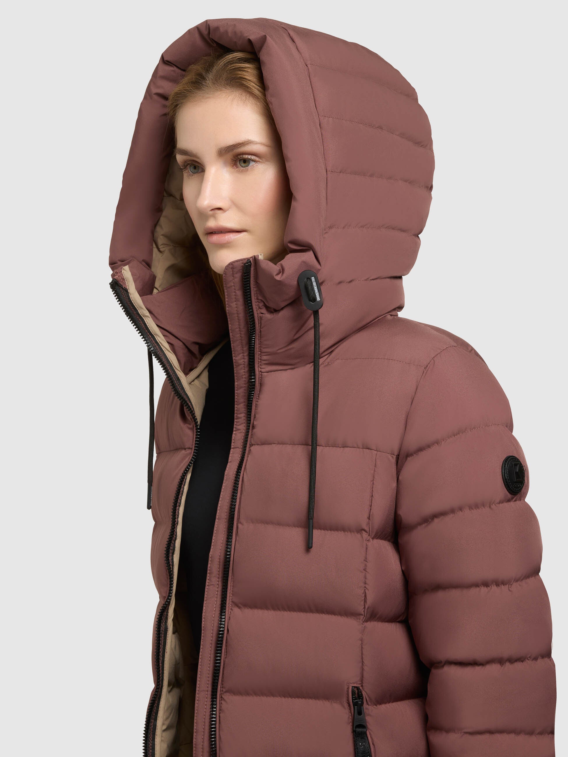 khujo-jacke-sofi-rotbraun-damen-steppjacke-h-ftlang-mit-kapuze image 7