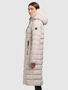 khujo-coat-simmie-light-beige-damen-steppmantel-knielang image 5